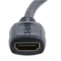StarTech.com HDACF series 130 mm 4K @ 30Hz HDMI Cable Female HDMI to Male Mini HDMI HDMI 1.4 Black HDACFM5IN