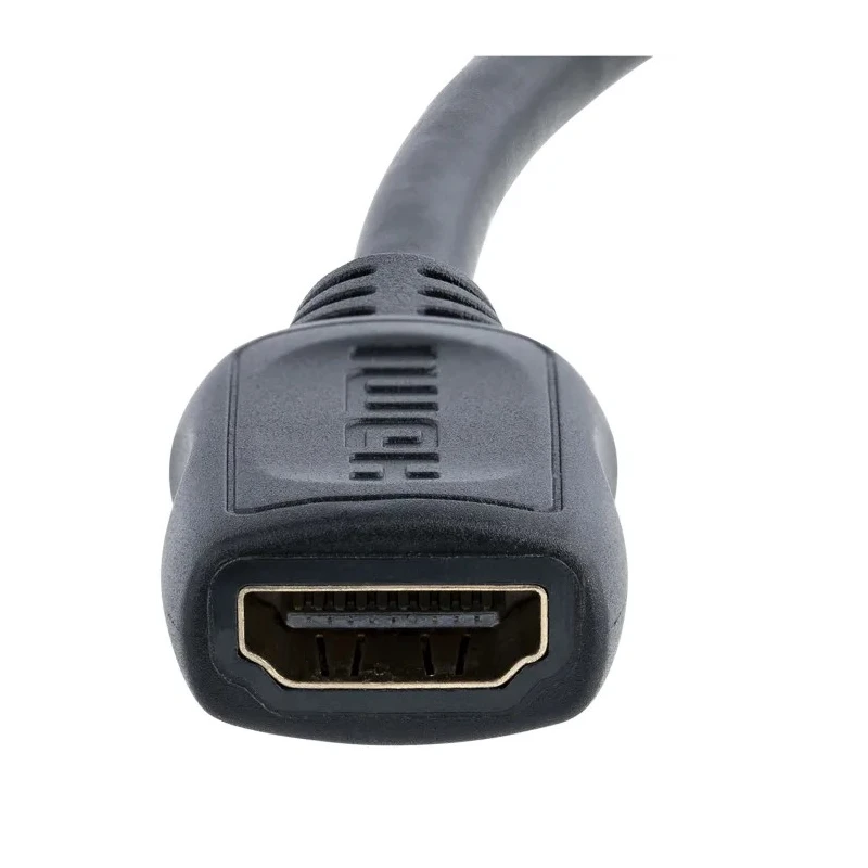 StarTech.com HDACF series 130 mm 4K @ 30Hz HDMI Cable Female HDMI to Male Mini HDMI HDMI 1.4 Black HDACFM5IN