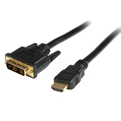 StarTech.com HDDVIM series 3 m 1920 x 1200 HDMI Cable Male DVI-D Single Link to Male DVI-D HDMI 1.2 Black HDDVIMM3M