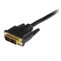 StarTech.com HDDVIM series 3 m 1920 x 1200 HDMI Cable Male DVI-D Single Link to Male DVI-D HDMI 1.2 Black HDDVIMM3M
