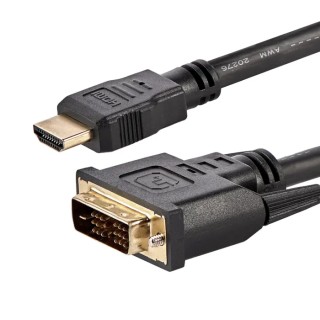 StarTech.com HDMI Cable Male DVI-D Single Link to Male DVI-D 1.8 m 1920 x 1200 HDMI 1.2 Black HDMIDVIMM6