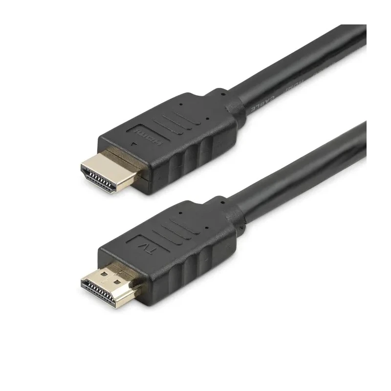 StarTech.com HD2M Series 15 m 4K @ 60Hz HDMI Cable, Male HDMI to Male HDMI, HDMI 2.0, Black HD2MM15MA