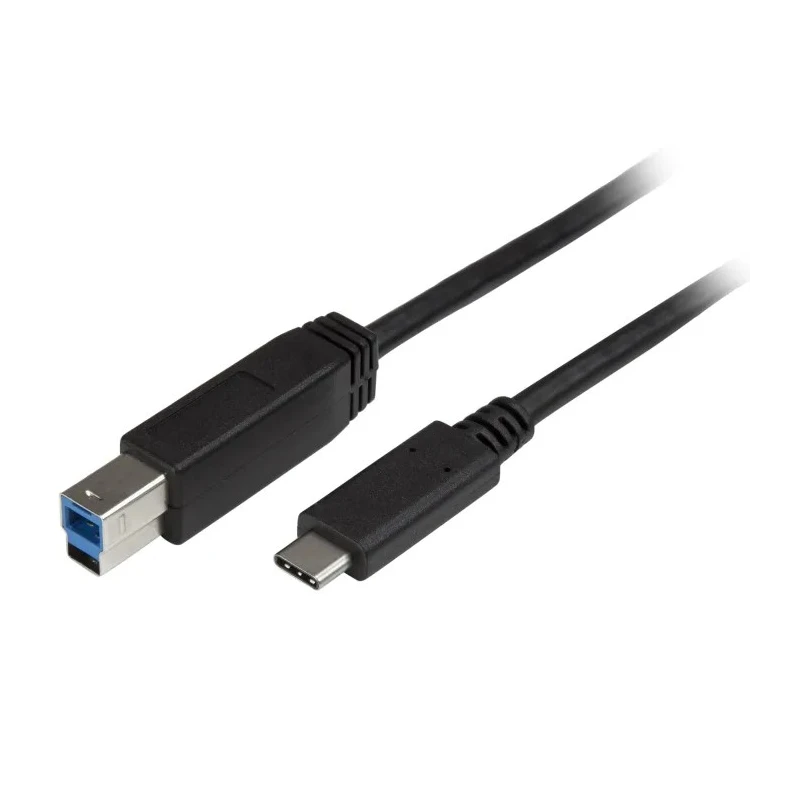 StarTech.com USB 3.0 Male USB 3.2 Type C to Male USB 3.2 Type B (9 pin) Data Cable, 2m USB315CB2M