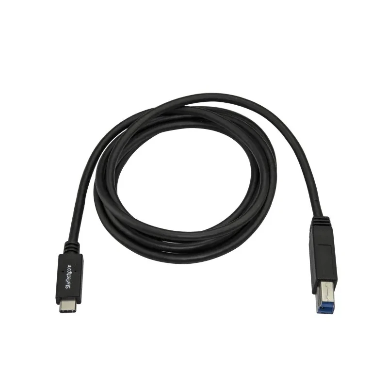 StarTech.com USB 3.0 Male USB 3.2 Type C to Male USB 3.2 Type B (9 pin) Data Cable, 2m USB315CB2M