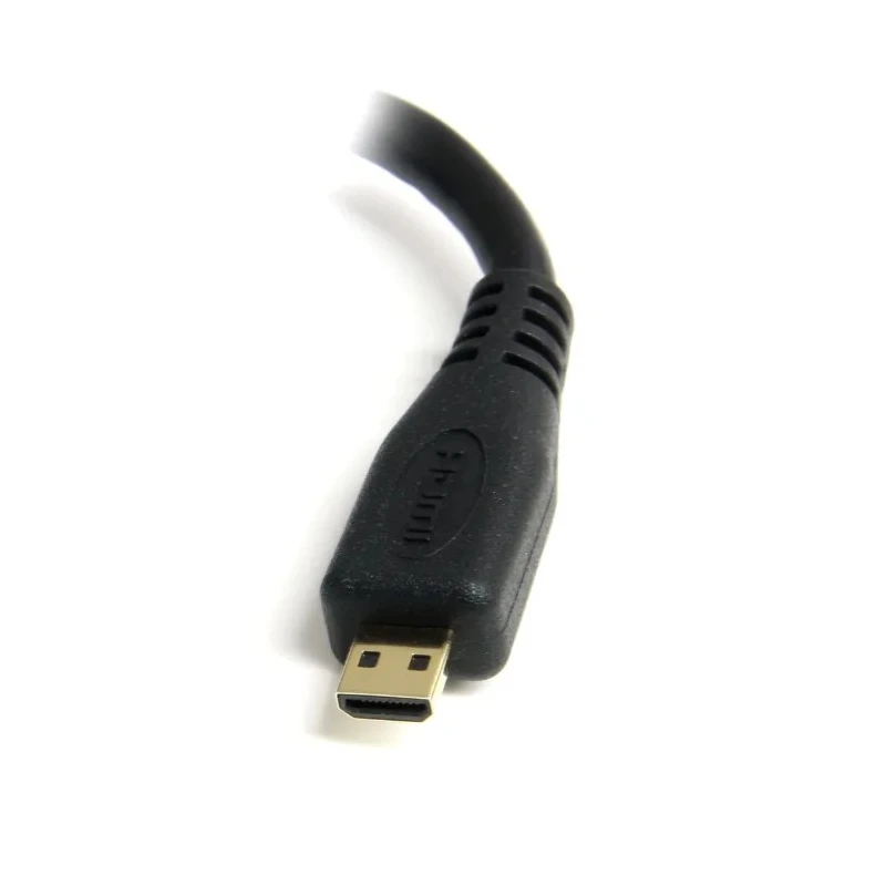 StarTech.com HDADF Series 127 mm 4K @ 30Hz HDMI Cable Male to Female Micro HDMI HDMI 1.4 Black HDADFM5IN