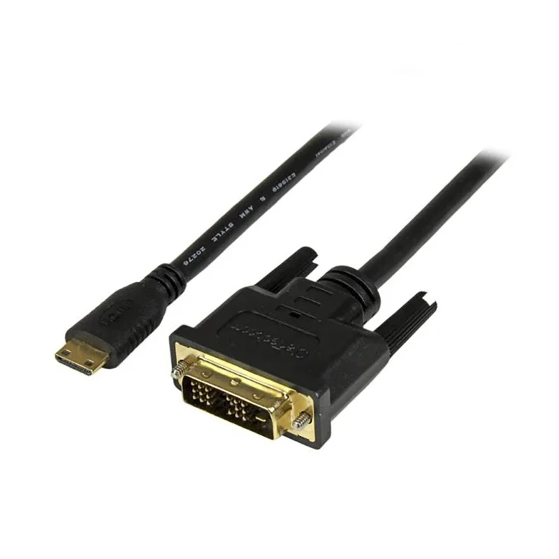 StarTech.com 1 m 1920 x 1200 HDMI Cable Male DVI-D Single Link to Male DVI-D Standard Black HDCDVIMM1M