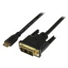 StarTech.com 1 m 1920 x 1200 HDMI Cable Male DVI-D Single Link to Male DVI-D Standard Black HDCDVIMM1M