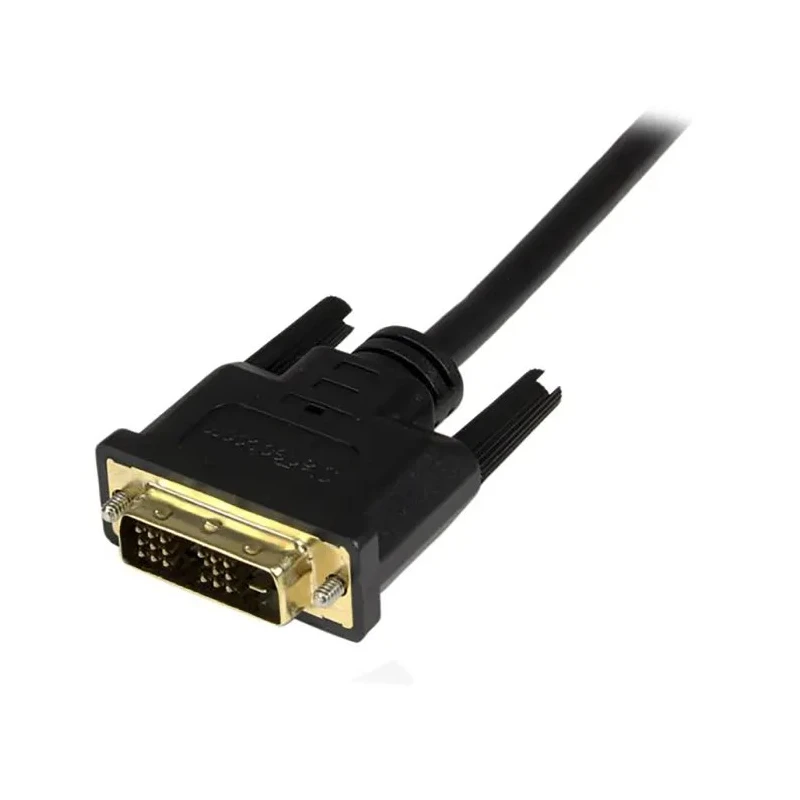 StarTech.com 1 m 1920 x 1200 HDMI Cable Male DVI-D Single Link to Male DVI-D Standard Black HDCDVIMM1M