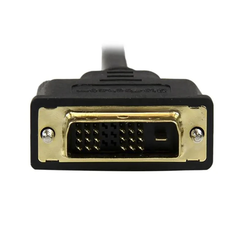 StarTech.com 1 m 1920 x 1200 HDMI Cable Male DVI-D Single Link to Male DVI-D Standard Black HDCDVIMM1M