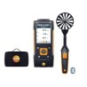 Testo Anemometer with Bluetooth, Tc, NTC Vane Probe, Air Velocity 35 m/s, Volume Flow, Temperature Measurement 0563 4403