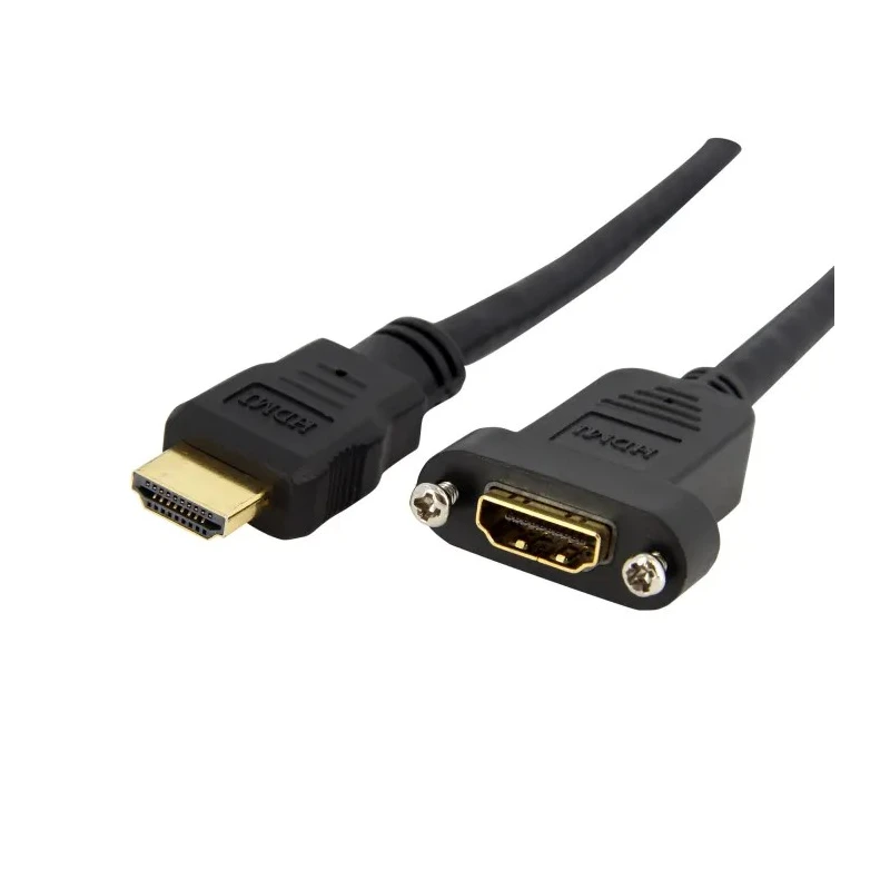 StarTech.com 914.4 mm 4K HDMI Cable Female to Male HDMI 1.4 Black HDMIPNLFM3