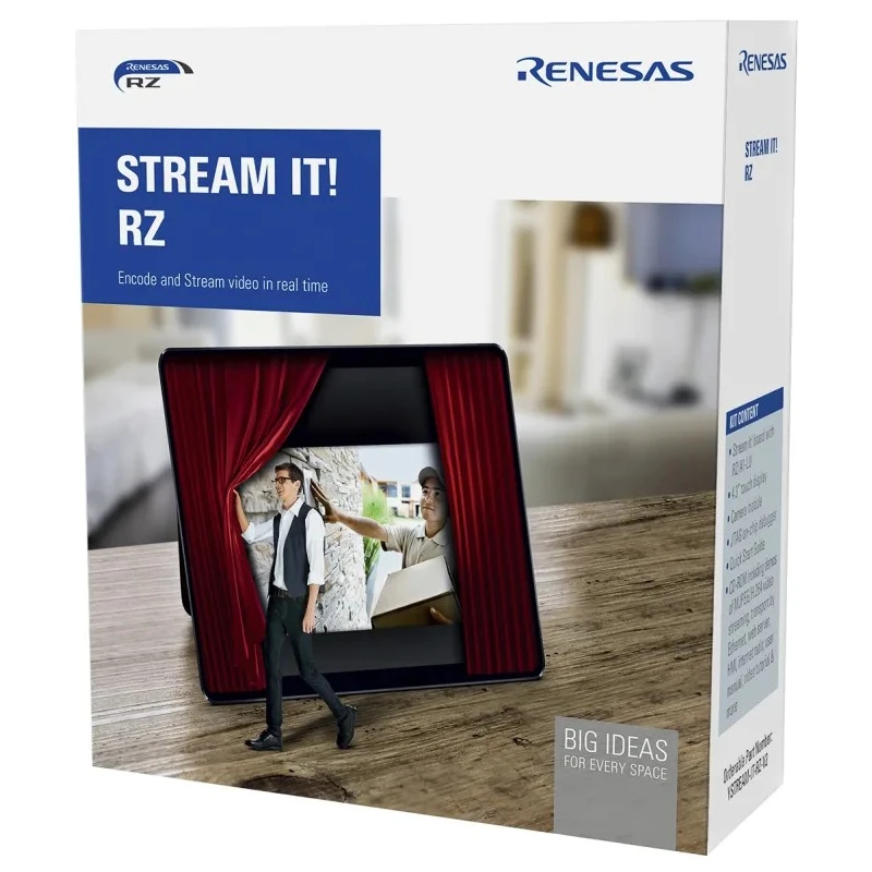Renesas Electronics STREAM IT RZ for Streaming-Enabled HMIs Development Kit RZ/A1-LU A1-LU 