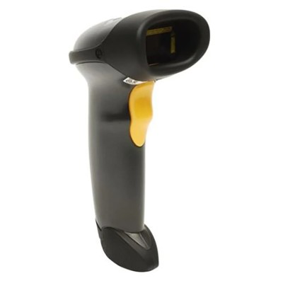 Zebra Handheld Laser Bar Code Reader LS2208-SR20007R, Red Diode Light Source, RS485 USB RS232 Interface, 100 scans/s