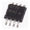 onsemi Digital Output Temperature Sensor, Surface Mount, Serial-I2C, SMBus, Accuracy ±1°C, 8-Pin NCT75DMR2G
