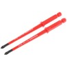 Bahco Interchangeable Screwdriver Blade PH1 Tip 100 mm Blade VDE 1000V Approved 100mm Overall 8610SL-2P