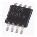 onsemi Digital Output Temperature Sensor, Surface Mount, Serial-I2C, SMBus Interface, ±1°C Accuracy, 8-Pin, 3V to NCT75DMR2G