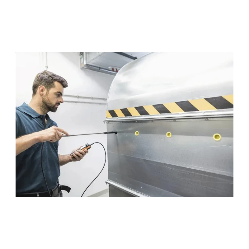 Testo Data Logging Vane Probe 70 °C Max, 100 %RH Max, Battery-Powered 0635 9532