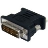 StarTech.com Male Female Adapter Cable DVI to VGA 40mm Polyvinyl Chloride Black DVIVGAMFBK