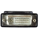 StarTech.com Male Female Adapter Cable DVI to VGA 40mm Polyvinyl Chloride Black DVIVGAMFBK
