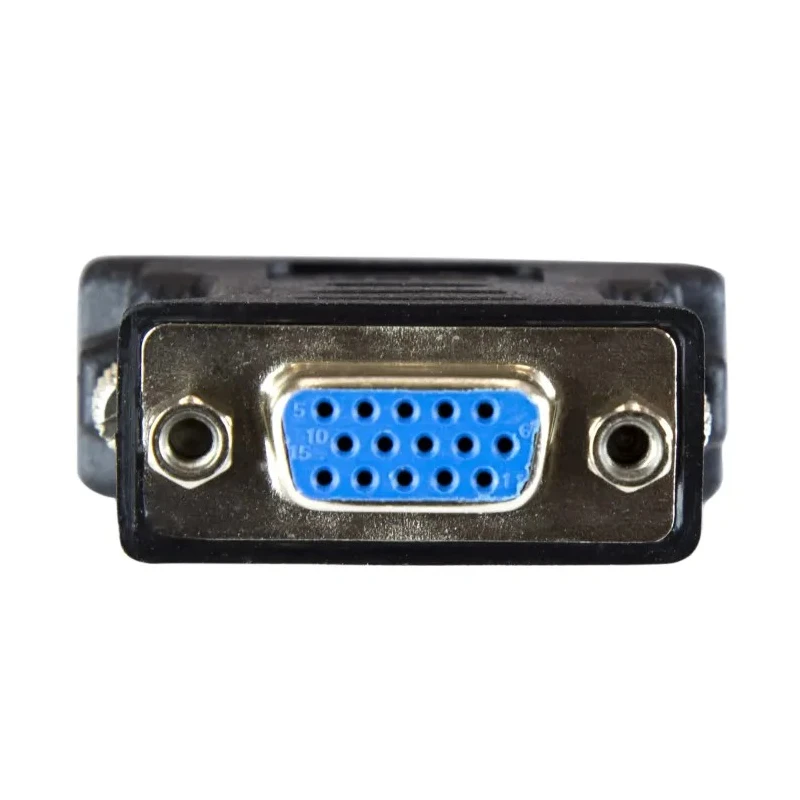 StarTech.com Male Female Adapter Cable DVI to VGA 40mm Polyvinyl Chloride Black DVIVGAMFBK