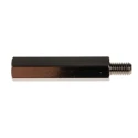 RS PRO Brass Hexagonal Threaded M5 Standoff 35 mm Body, 8 mm Stud, Nickel Plated 806-6645