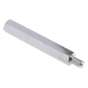 RS PRO M5 Hexagonal Nickel Plated Brass Standoff 50 mm Body, 8 mm Stud, Male/Female Thread 806-6651