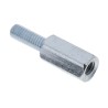 RS PRO Steel Zinc Plated Hexagonal Threaded Standoff M3, 10 mm Body, 8 mm Stud 806-6588