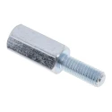 RS PRO Steel Zinc Plated Hexagonal Threaded Standoff M3, 10 mm Body, 8 mm Stud 806-6588