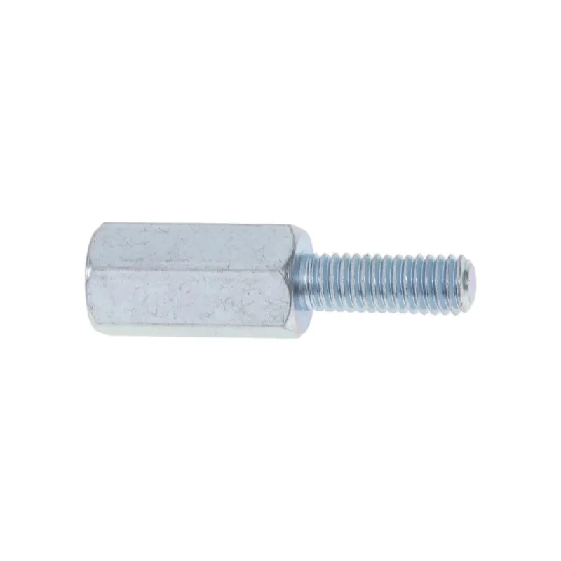 RS PRO Steel Zinc Plated Hexagonal Threaded Standoff M3, 10 mm Body, 8 mm Stud 806-6588