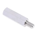 RS PRO Nickel Plated Brass Hexagonal M5 Threaded Standoff, 25 mm Body, 8 mm Stud, Male/Female 806-6648