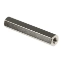 RS PRO Hexagonal Brass Threaded Standoff M4, 40 mm Length, Nickel Plated, Female/Female Thread 806-6708