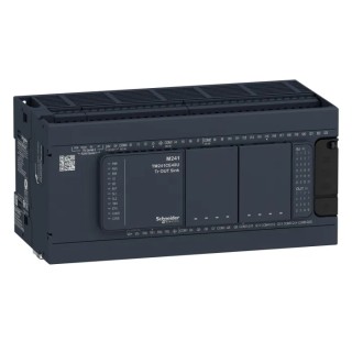 Schneider Electric Modicon TM Series PLC CPU 24 Inputs Discrete 16 Relay Outputs TM241C40R