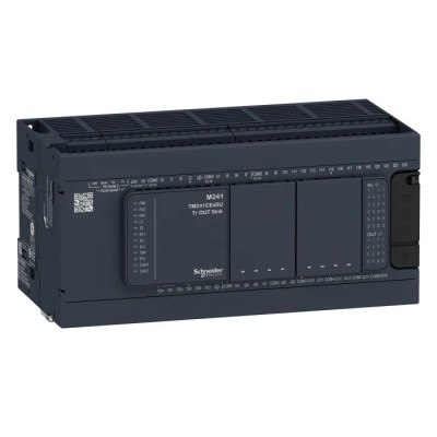 Schneider Electric Modicon TM Series PLC CPU 24 Inputs Discrete 16 Relay Outputs TM241C40R