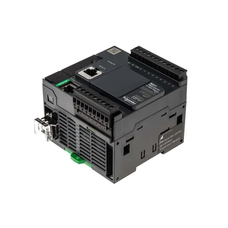 Schneider Electric Modicon TM Series PLC CPU, 9-Input, Discrete Input, 7 Digital Outputs, 500mA Output Current TM221CE16T
