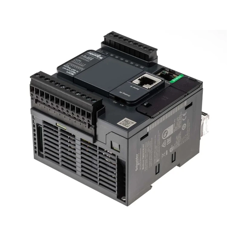 Schneider Electric Modicon TM Series PLC CPU, 9-Input, Discrete Input, 7 Digital Outputs, 500mA Output Current TM221CE16T