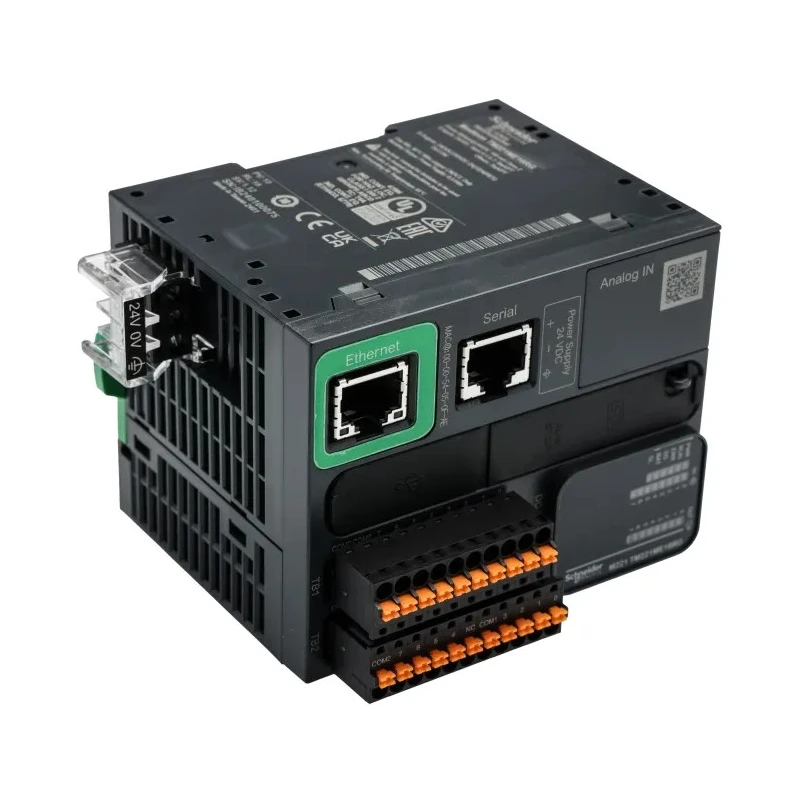 Schneider Electric Modicon M221 Series PLC CPU 8-Input Analogue Input 8 Outputs Digital Output 24V dc TM221ME16RG