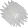 Vikan White Bottle Brush, 30 mm Bristle Length, 160 mm Overall Length, 90 mm Brush Diameter, Polypropylene Handle 5380905