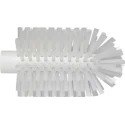 Vikan White Bottle Brush, 30 mm Bristle Length, 160 mm Overall Length, 90 mm Brush Diameter, Polypropylene Handle 5380905