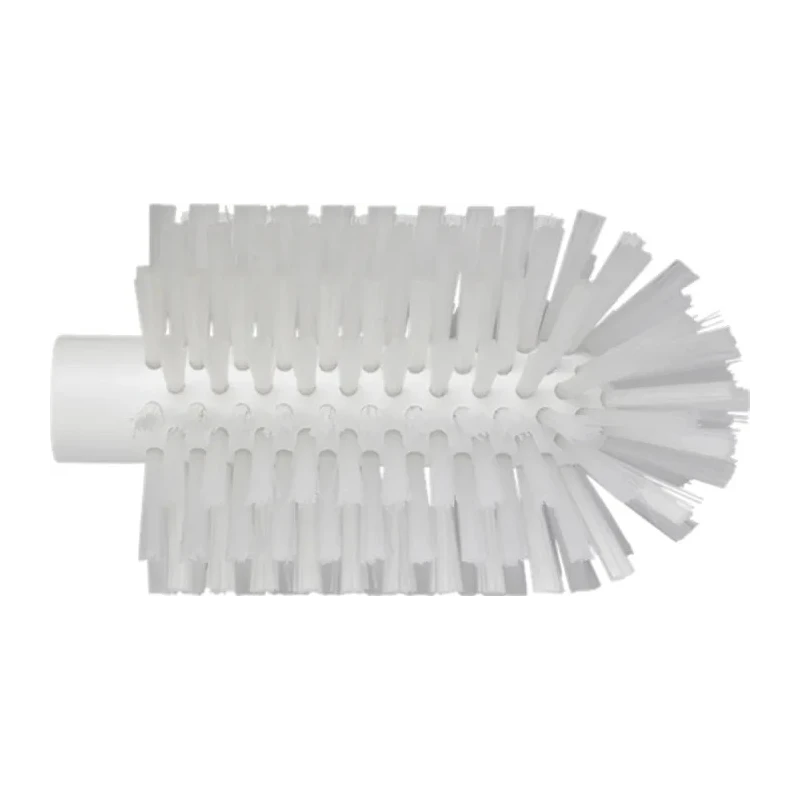 Vikan White Bottle Brush, 30 mm Bristle Length, 160 mm Overall Length, 90 mm Brush Diameter, Polypropylene Handle 5380905