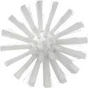 Vikan White Bottle Brush, 30 mm Bristle Length, 160 mm Overall Length, 90 mm Brush Diameter, Polypropylene Handle 5380905