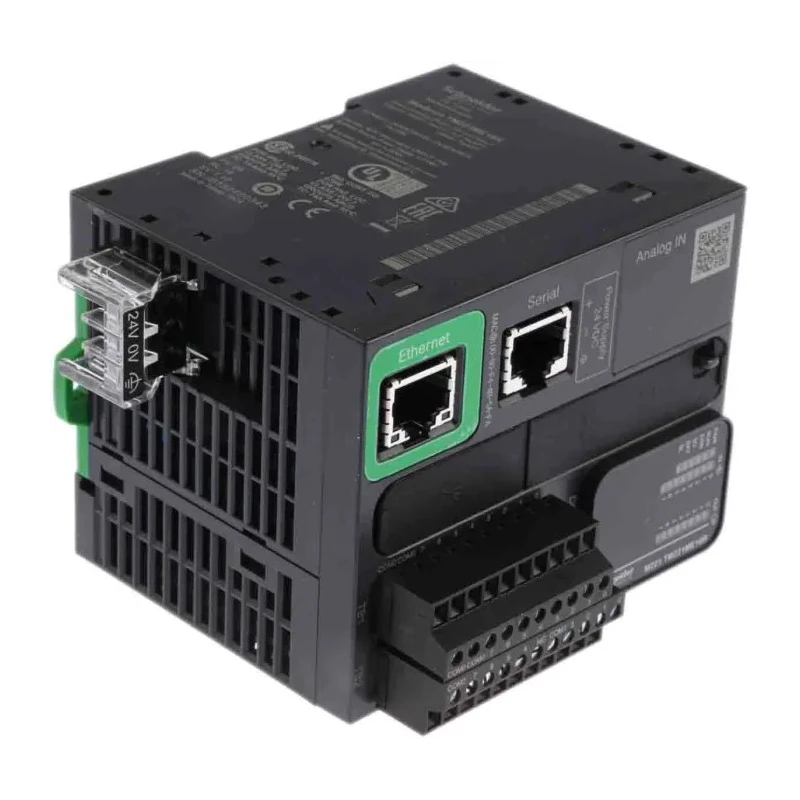 Schneider Electric Modicon TM Series Programmable Logic Controller CPU 1 Input Analogue Input 8 Outputs Digital TM221ME16R