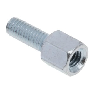 RS PRO M3 Standoff, 5 mm Body, 8 mm Stud, Steel, Zinc Plated, Hex Shape 806-6607