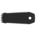 Vikan Hard Bristle Scrubbing Brush Black, 17 mm Bristle Length, Polyester Bristle, Polypropylene Handle 64409