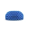 Vikan Industrial Hard Bristle Scrubbing Brush Blue 40 mm Bristle Length Polypropylene Handle 70373