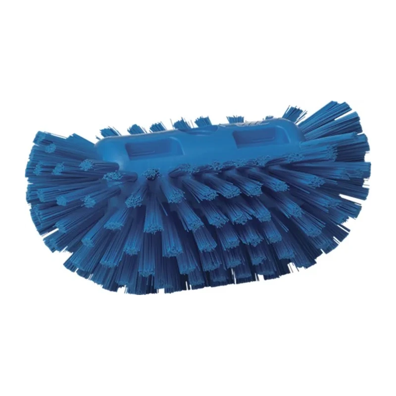 Vikan Industrial Hard Bristle Scrubbing Brush Blue 40 mm Bristle Length Polypropylene Handle 70373
