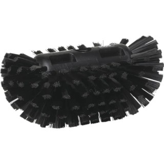 Vikan Hard Bristle Black Scrubbing Brush, 40 mm Bristle Length, Polyester Bristle Material 70379