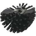 Vikan Hard Bristle Black Scrubbing Brush, 40 mm Bristle Length, Polyester Bristle Material 70379