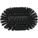 Vikan Hard Bristle Black Scrubbing Brush, 40 mm Bristle Length, Polyester Bristle Material 70379