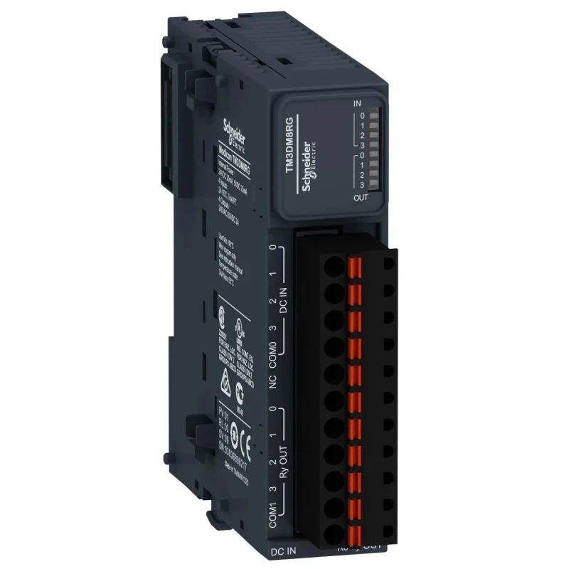 Schneider Electric PLC Input/Output Module Modicon TM Series 240V ac TM3DM8RG