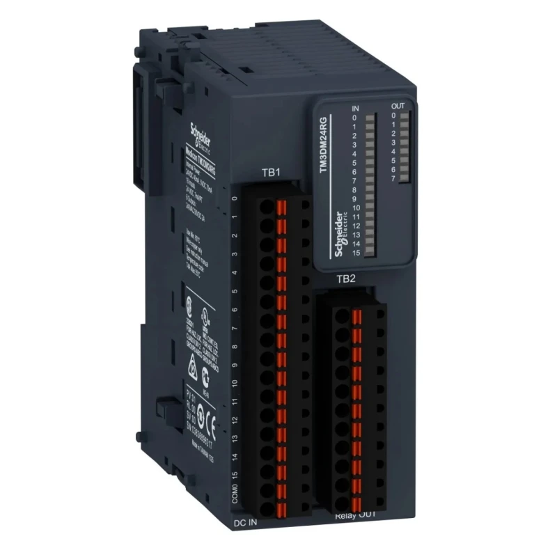 Schneider Electric PLC I/O Module Modicon TM 240V ac TM3DM24RG